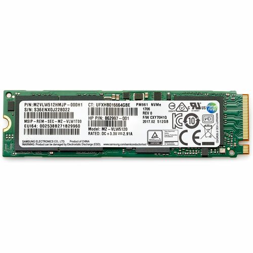 SSD PCIE NVME TLC de 512 GB