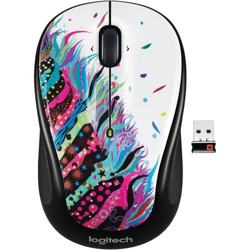 Logitech M325 Wireless Mouse, 2.4 GHz with USB Unifying Receiver, 1000