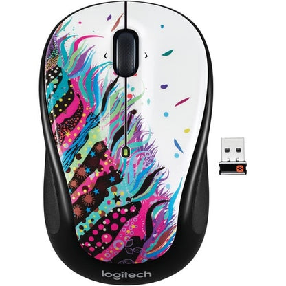 Logitech M325 Wireless Mouse, 2.4 GHz with USB Unifying Receiver, 1000