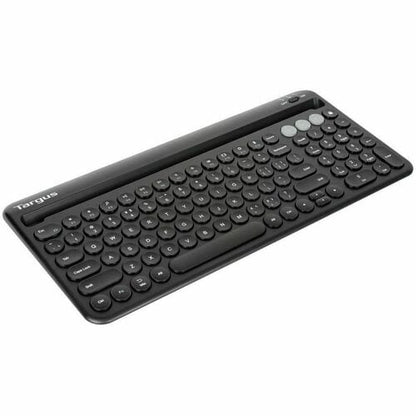Teclado antimicrobiano Bluetooth multidispositivo Targus con base para tableta/teléfono
