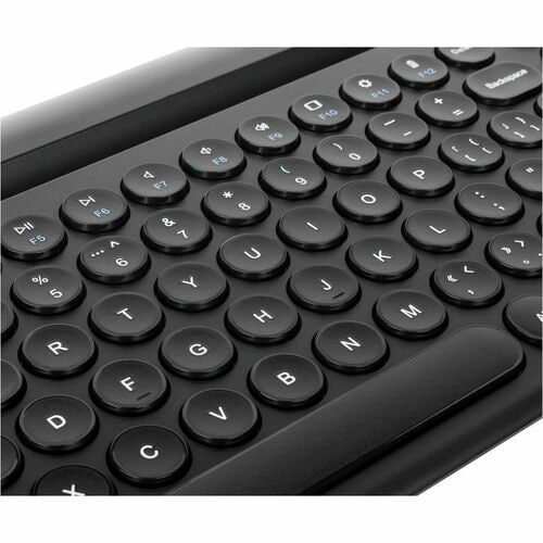 Teclado antimicrobiano Bluetooth multidispositivo Targus con base para tableta/teléfono
