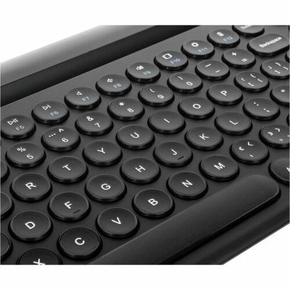 Teclado antimicrobiano Bluetooth multidispositivo Targus con base para tableta/teléfono