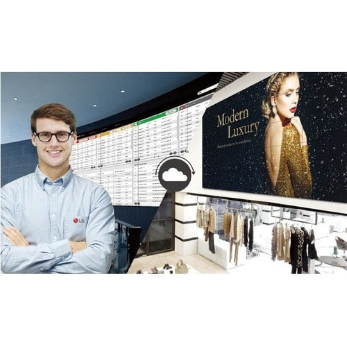 Écran d'affichage numérique LG 55VSM5J-H - LCD 55"