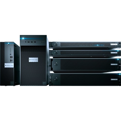 Milestone Systems Husky IVO 1800R Video Surveillance Station - 96 TB HDD - Netwo
