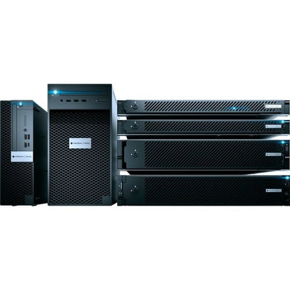 Milestone Systems Husky IVO 1800R Video Surveillance Station - 96 TB HDD - Netwo