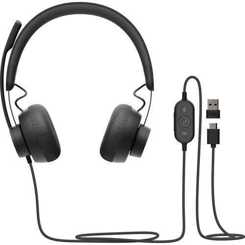 Logitech Zone 750 Wired On