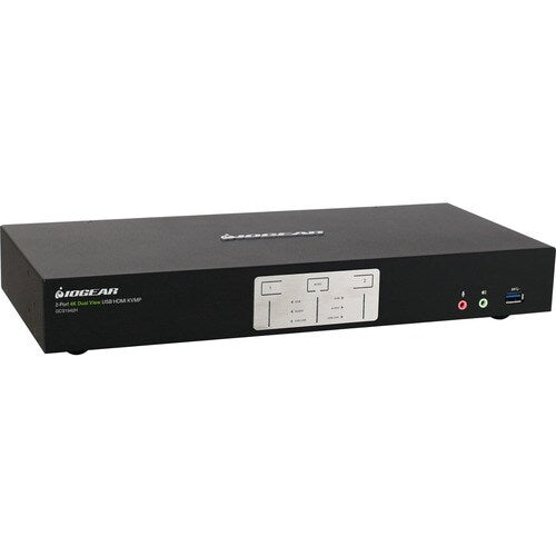2 ports 4K double affichage KVMP HDMI TAA