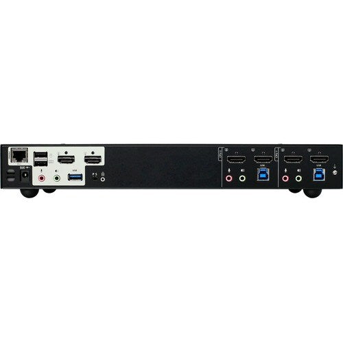 2 ports 4K double affichage KVMP HDMI TAA