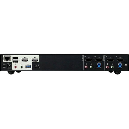 2 ports 4K double affichage KVMP HDMI TAA