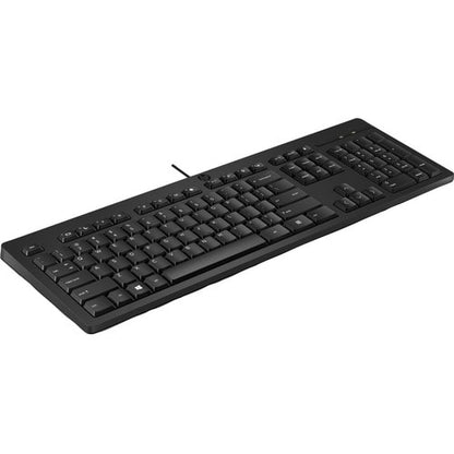 Clavier filaire HP 125 - Connectivité par câble - Interface USB