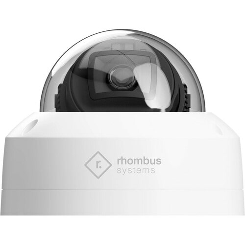 Caméra réseau HD Rhombus R200 5 mégapixels - Dôme - Visibilité nocturne de 30,48 m (100 pi)