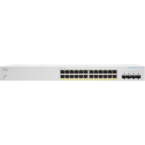 CBS220 SMART 24PORT GE POE 4X10G SFP+