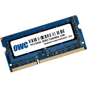 Module de mémoire DDR3 2 Go OWC PC-8500 1066 MHz 204 broches SO-DIMM