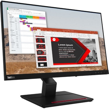 Lenovo ThinkVision T24T-20 24\" Class LCD Touchscreen Monitor - 16:9