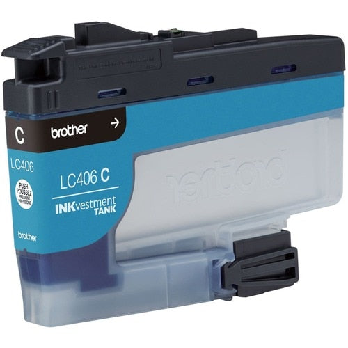 Brother INKvestment LC406C Cartouche d'encre jet d'encre standard d'origine
