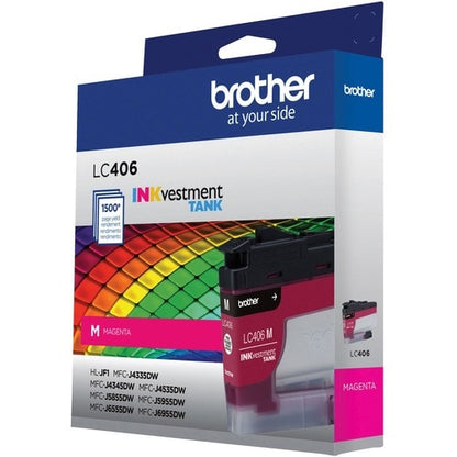 GENUINE LC406MS STANDARD .YIELD MAGENTA INK CARTRIDGE