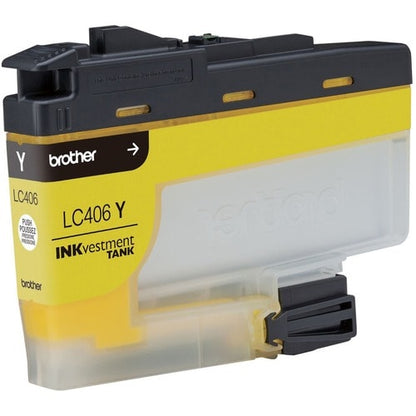 GENUINE LC406YS STANDARD .YIELD YELLOW INK CARTRIDGE