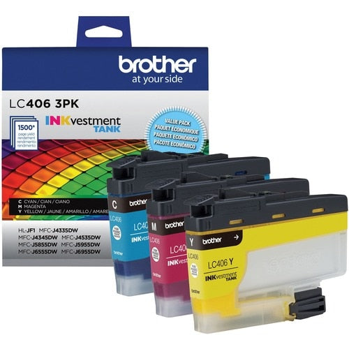 Imprimante à jet d'encre Brother INKvestment LC4063PK à rendement standard