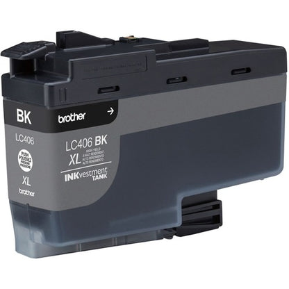 Encre jet d'encre haute capacité d'origine Brother INKvestment LC406XLBK