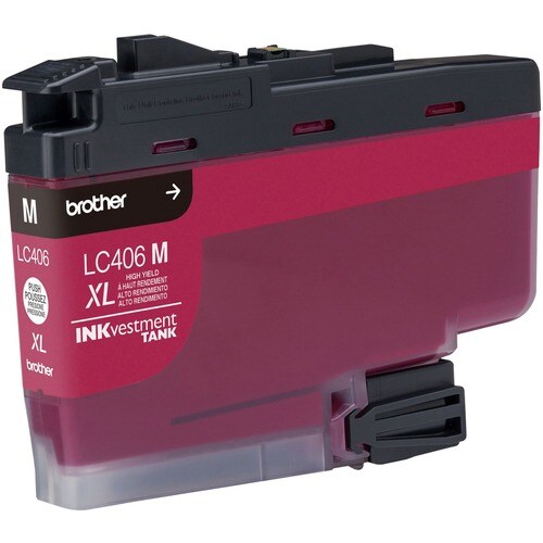 Encre jet d'encre haute capacité Brother INKvestment LC406XLM d'origine