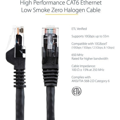 Cable Ethernet CAT6 de 30 pies (9 m) de StarTech.com