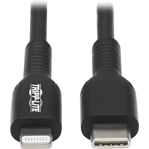 Tripp Lite by Eaton USB-C to Lightning Sync/Charge Cable (M/M), MFi Ce