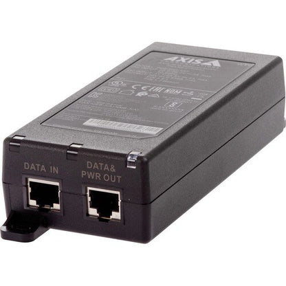 AXIS 30 W Midspan AC/DC - 56 V DC Output - Gigabit Ethernet Input Port(s) - PoE