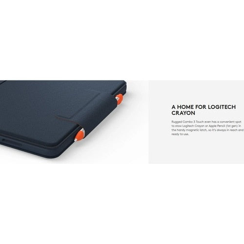 Logitech Rugged Combo 3 Rugged Keyboard/Cover Case