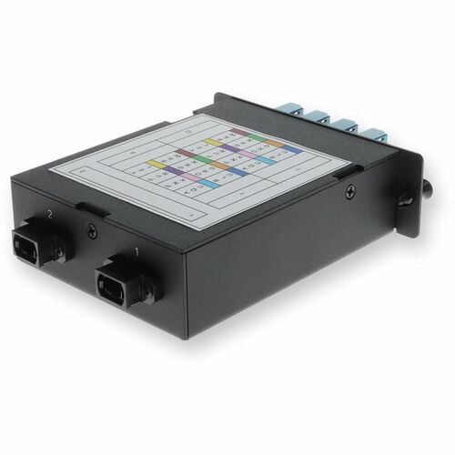 AddOn 4-Bay Cassette 2x 12-Fiber MPO In