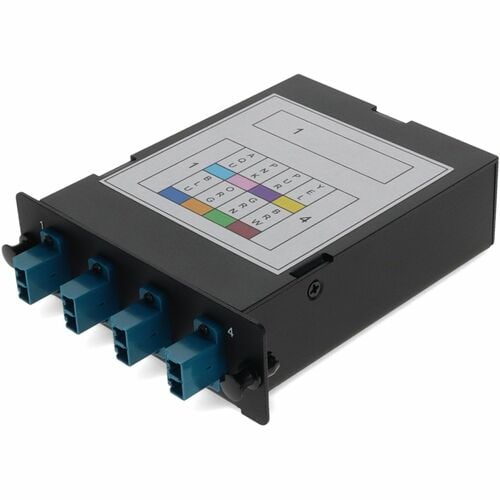 AddOn 4-Bay Cassette 12-Fiber MPO In