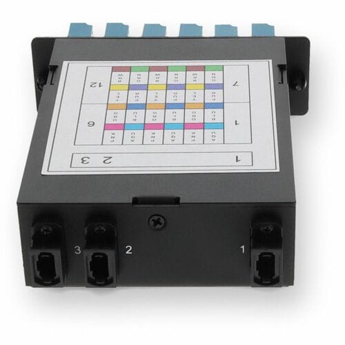 AddOn 4-Bay Cassette 3x 12-Fiber MPO In