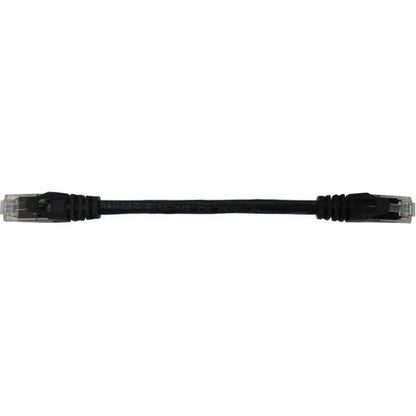 Tripp Lite by Eaton N261-06N-BK Cat.6a UTP Network Cable - 6\" (152.40 mm) Category 6a Net