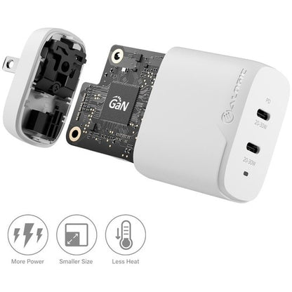 Chargeur ALOGIC 2X40 Rapid Power 40 W GaN - USB