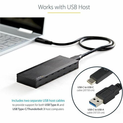 StarTech.com USB-C 10 Gbit/s vers M.2 NVMe ou M.2 SATA