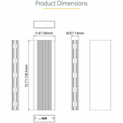 StarTech.com USB-C 10 Gbit/s vers M.2 NVMe ou M.2 SATA