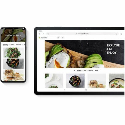 Tableta B2C TAB S7 FE negra de 128 GB