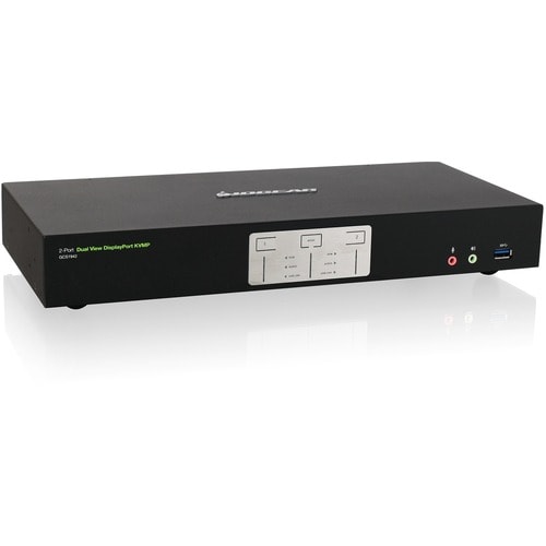 COMMUTATEUR KVMP 2 PORTS 4K DOUBLE VUE DISPLAYPORT COMMUTATEUR TAA UNIQUEMENT