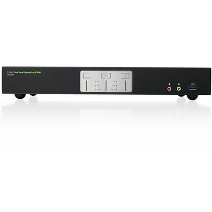 COMMUTATEUR KVMP 2 PORTS 4K DOUBLE VUE DISPLAYPORT COMMUTATEUR TAA UNIQUEMENT