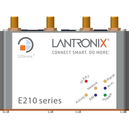 Enrutador inalámbrico/módem celular Lantronix E214 de 2 SIM y Ethernet