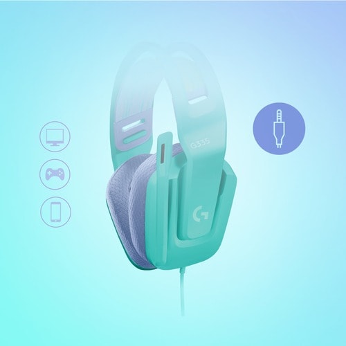 Logitech G335 Wired Gaming Headset - Stereo - Mini