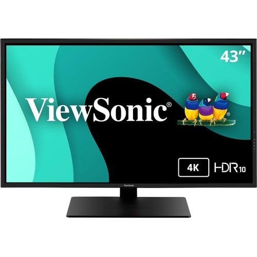 Moniteur LED UHD 4K ViewSonic Entertainment VX4381-4K 43" - 16:9