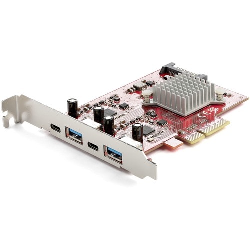 Tarjeta PCIe USB de 4 puertos StarTech.com, PCI Express USB de 10 Gbps