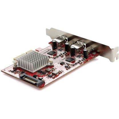 Tarjeta PCIe USB de 4 puertos StarTech.com, PCI Express USB de 10 Gbps