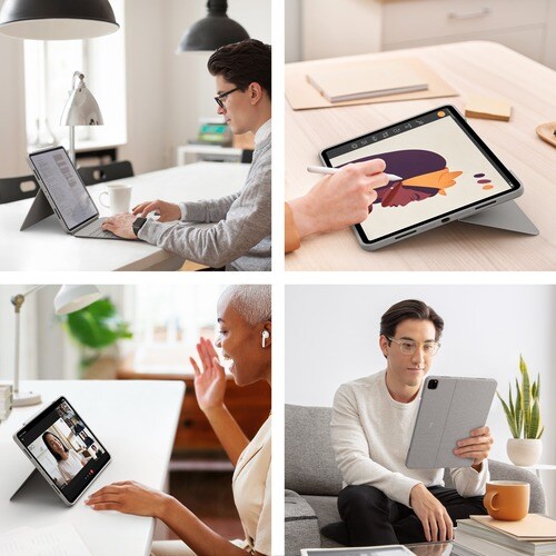 LOGITECH COMBO TOUCH POUR IPAD AIR 4E GÉNÉRATION OXFORD GRIS