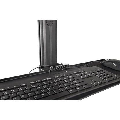 StarTech.com Mobile Standing Workstation with Monitor Mount