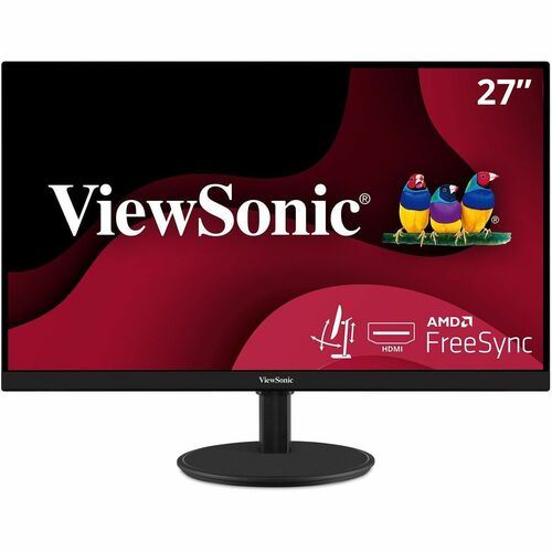 Écran Viewsonic 27 pouces, dalle MVA, résolution 1920 x 1080 - 27 pouces visible - Multi
