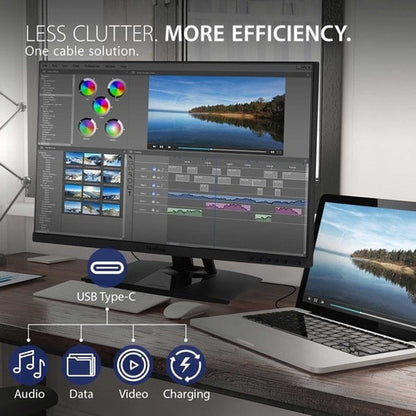 ÉCRAN DE CONCEPTION GRAPHIQUE QHD PRO 27 PO USB-C 2560 x 1440