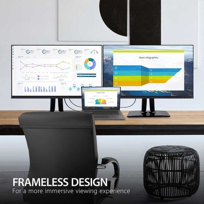 ÉCRAN DE CONCEPTION GRAPHIQUE QHD PRO 27 PO USB-C 2560 x 1440
