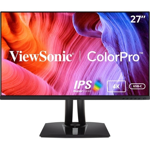 Écran Viewsonic 27 pouces, dalle IPS, résolution 3840 x 2160 - 27 pouces visible - en