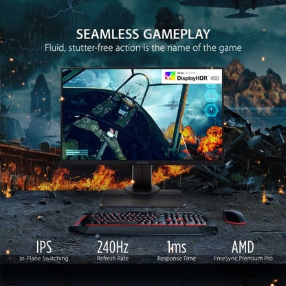 24IN 1MS 240HZ IPS GAMING MNTR AMD FREESYNC PREMIUM 1920X1080